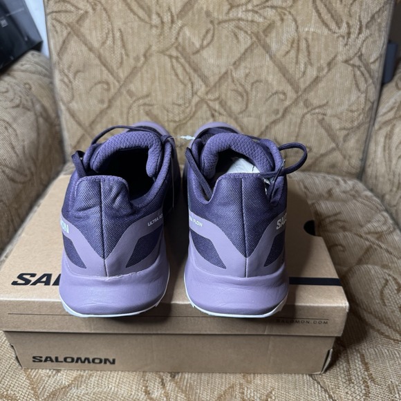 Salomon Ultra Flow Gore-Tex Women's Size 10.5 Sneakers Running Shoes Purple NWT! - Picture 6 of 8